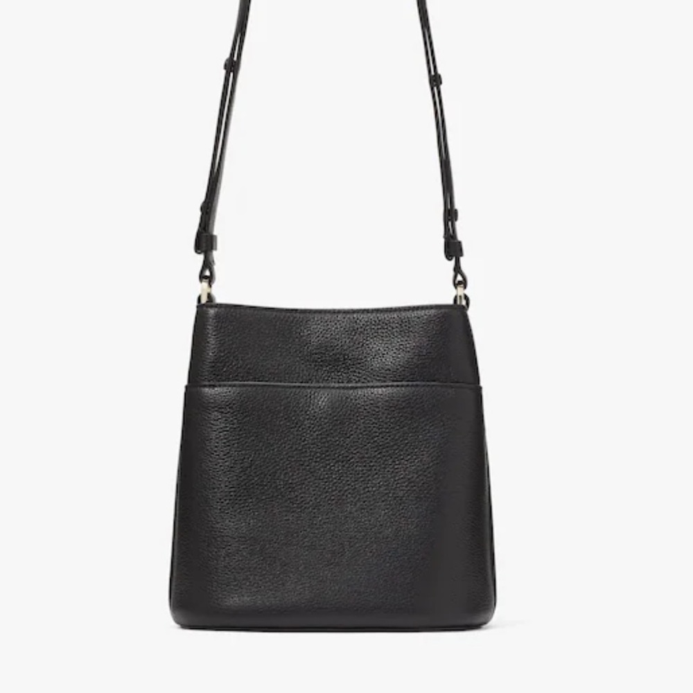 Kate Spade Leila Small Bucket Bag
COLOR:
Black 
NWT - Picture 5 of 16